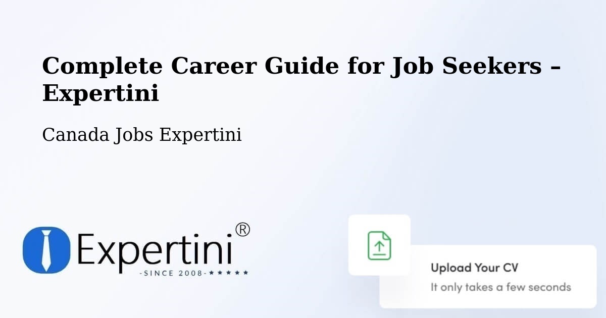 Career Guide for Job Seekers – Jonquière - Jonquière, Canada Jobs Expertini